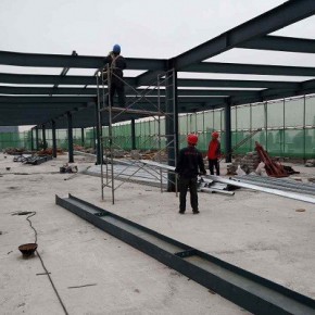 石家莊華旗建筑勞務(wù)公司的建筑勞務(wù)分包 以鋼柱鋼梁制作為核心的專業(yè)力量
